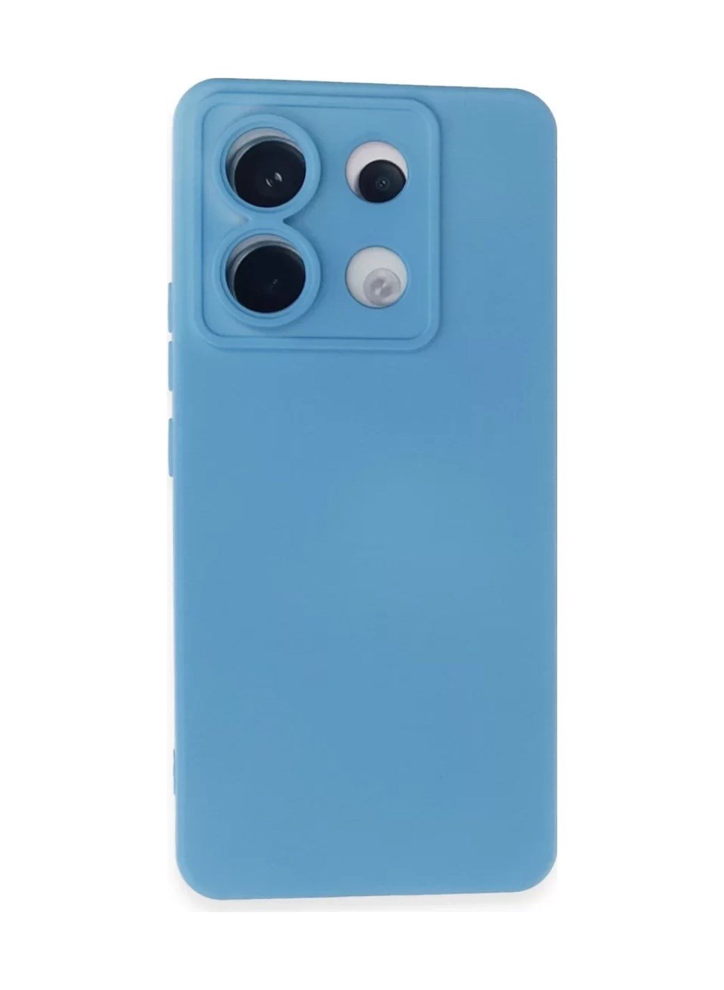 Xiaomi Redmi Note 13 Pro 5g Uyumlu Kılıf Nano İçi Kadife Silikon - Mavi Belirtilmemiş