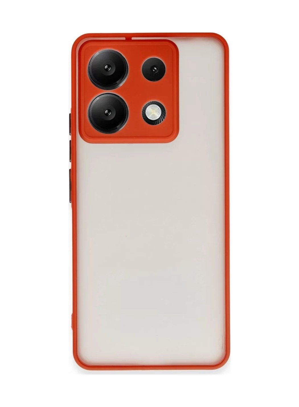 Xiaomi Redmi Note 13 Pro 5g Uyumlu Kılıf Montreal Silikon Kapak - Kırmızı Belirtilmemiş