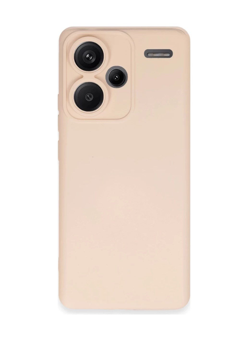 Xiaomi Redmi Note 13 Pro Plus Uyumlu Kılıf Nano İçi Kadife Silikon - Pudra Belirtilmemiş