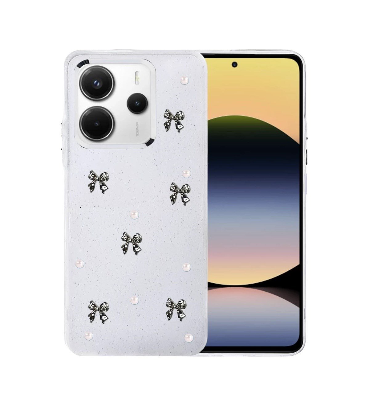 Xiaomi Redmi Note 14 4g Uyumlu Fiyonk Desenli Kapak - Desen 8 Belirtilmemiş