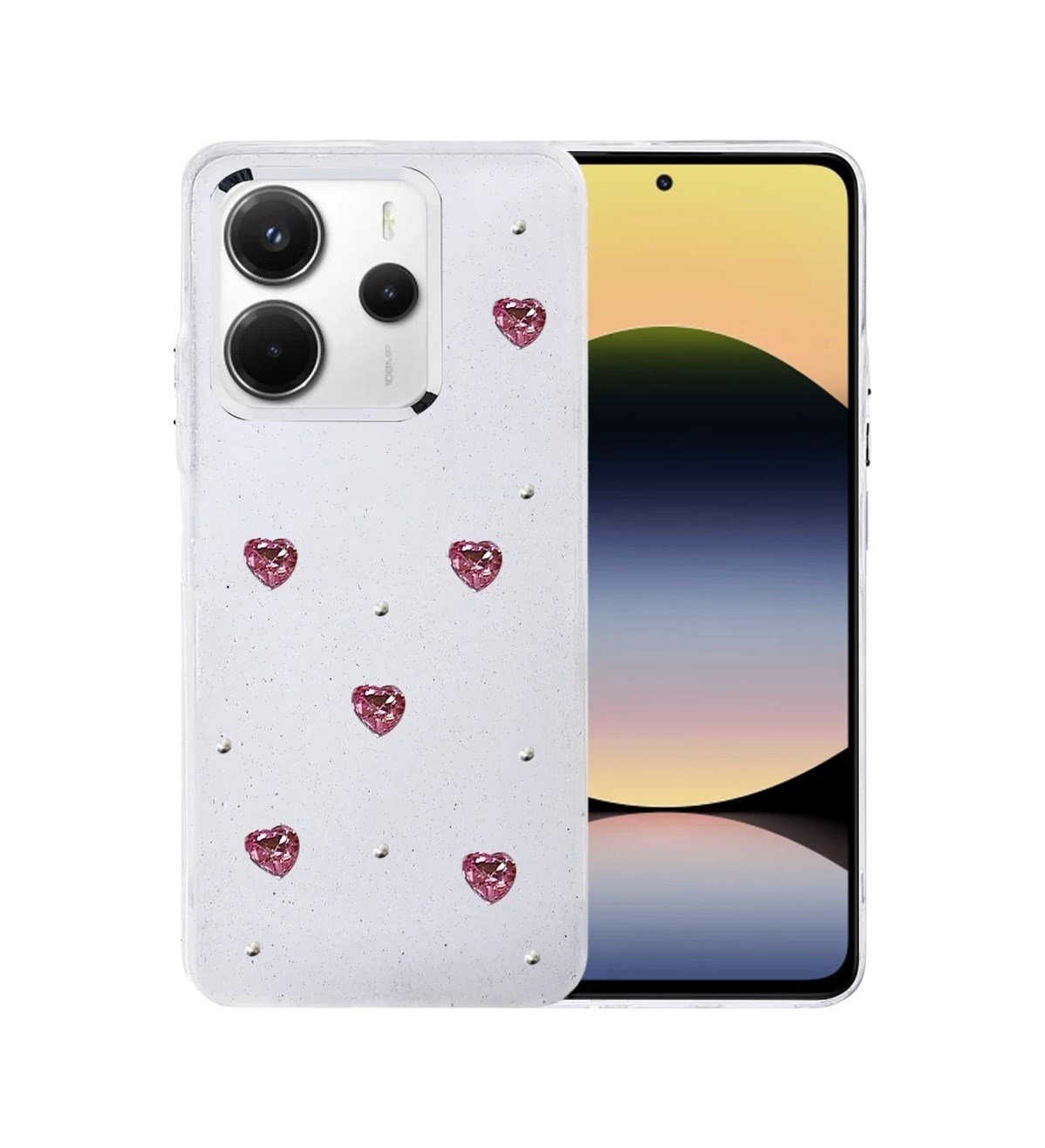 Xiaomi Redmi Note 14 4g Uyumlu Fiyonk Desenli Kapak - Desen 3 Belirtilmemiş