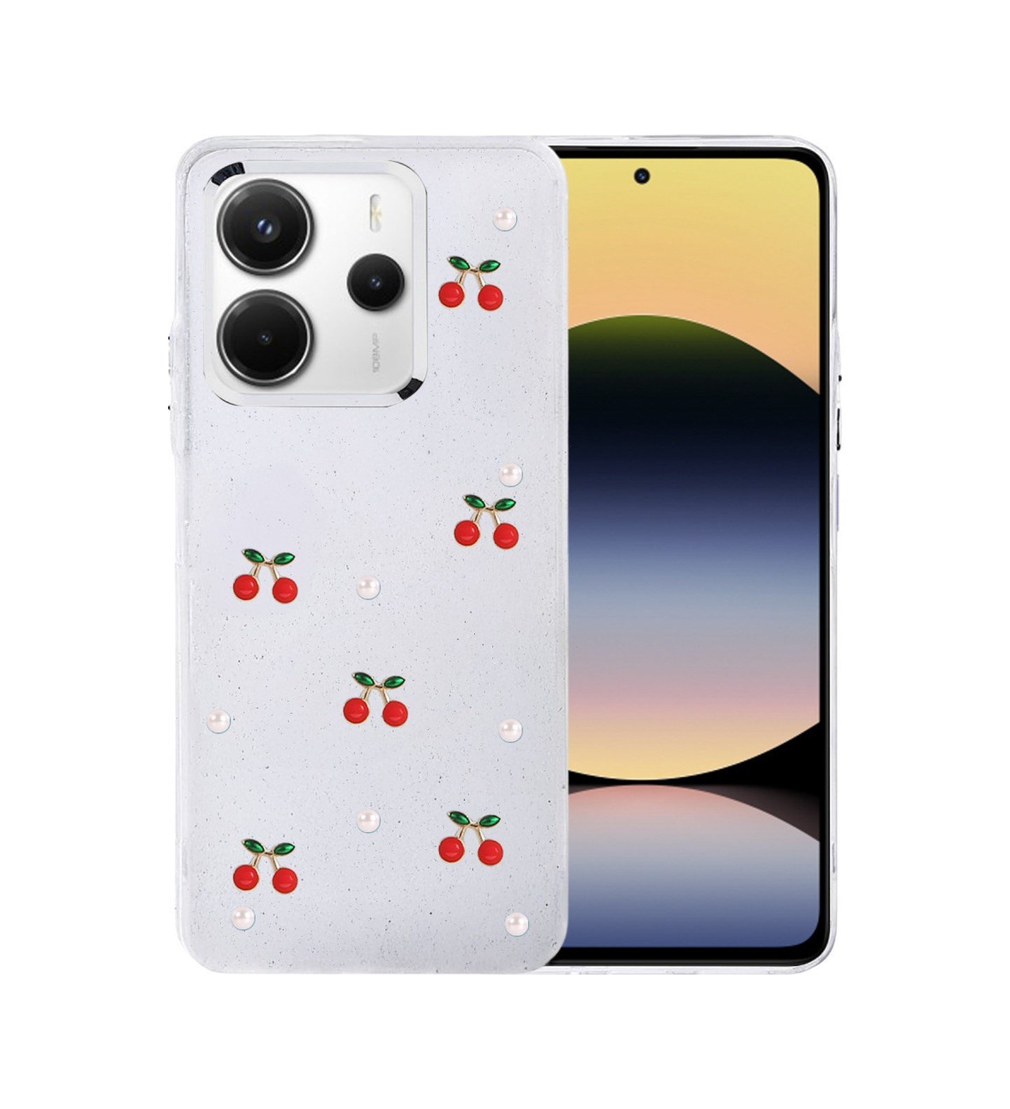 Xiaomi Redmi Note 14 4g Uyumlu Fiyonk Desenli Kapak - Desen 9 Belirtilmemiş