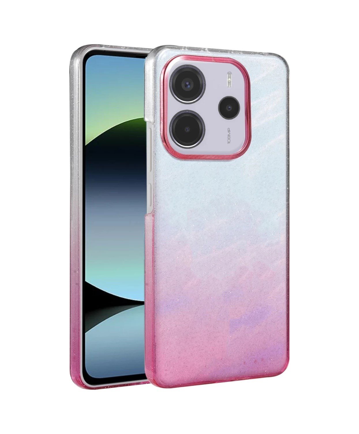 Xiaomi Redmi Note 14 4g Uyumlu Glossy Kapak - Pembe Belirtilmemiş
