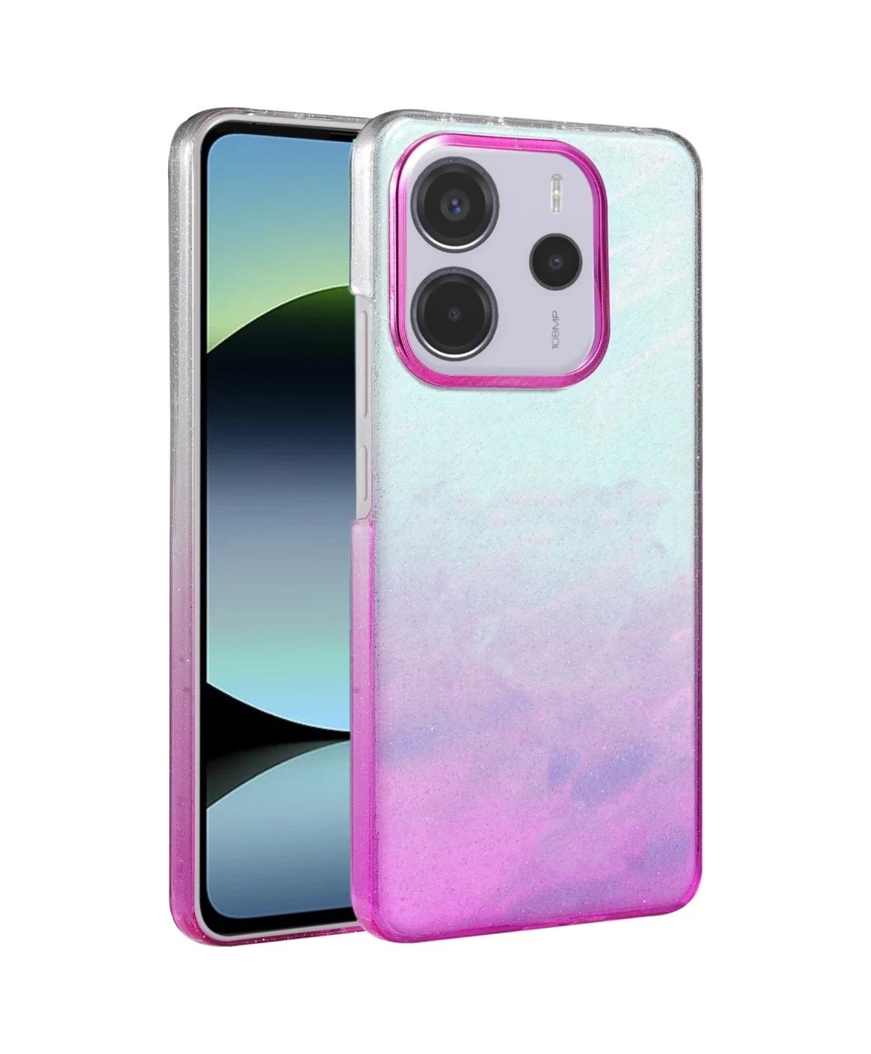 Xiaomi Redmi Note 14 4g Uyumlu Glossy Kapak - Mor Belirtilmemiş