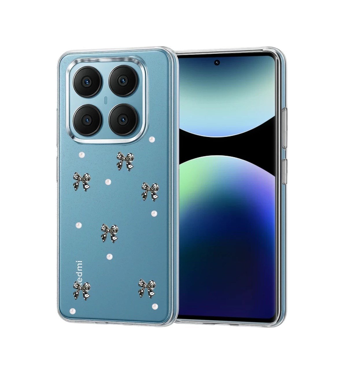 Xiaomi Redmi Note 14 Pro 4g Uyumlu Fiyonk Desenli Kapak - Desen 8 Belirtilmemiş