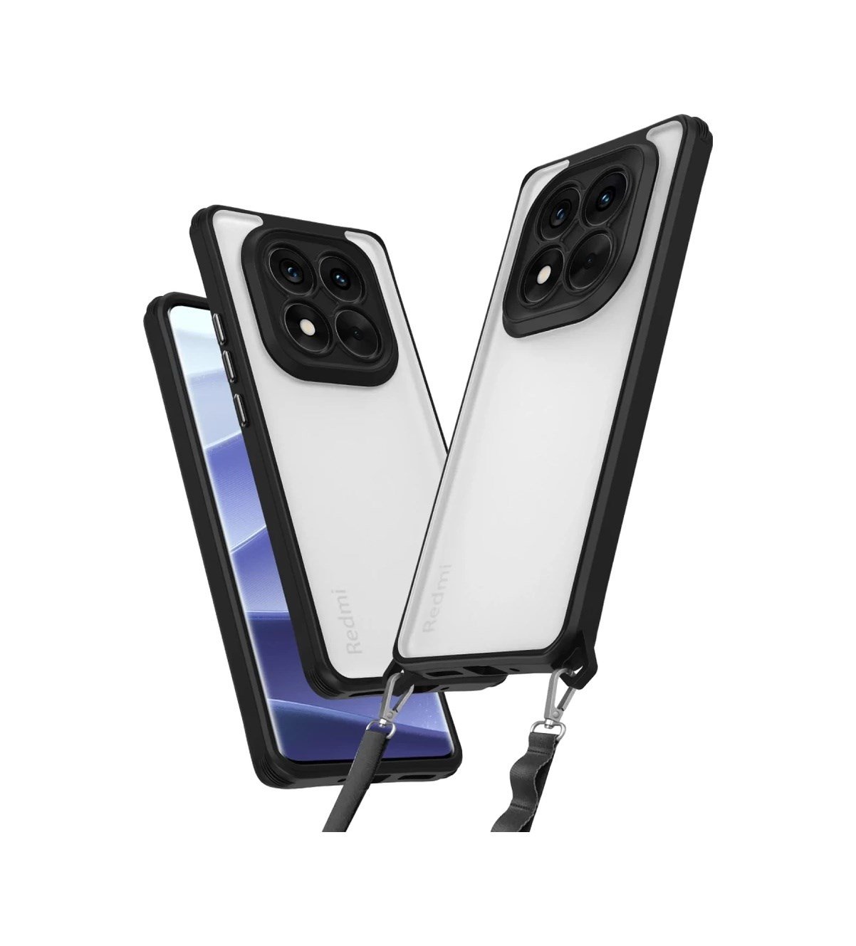 Xiaomi Redmi Note 14 Pro 4g Uyumlu Kılıf Penta Silikon Kılıf - Siyah Belirtilmemiş