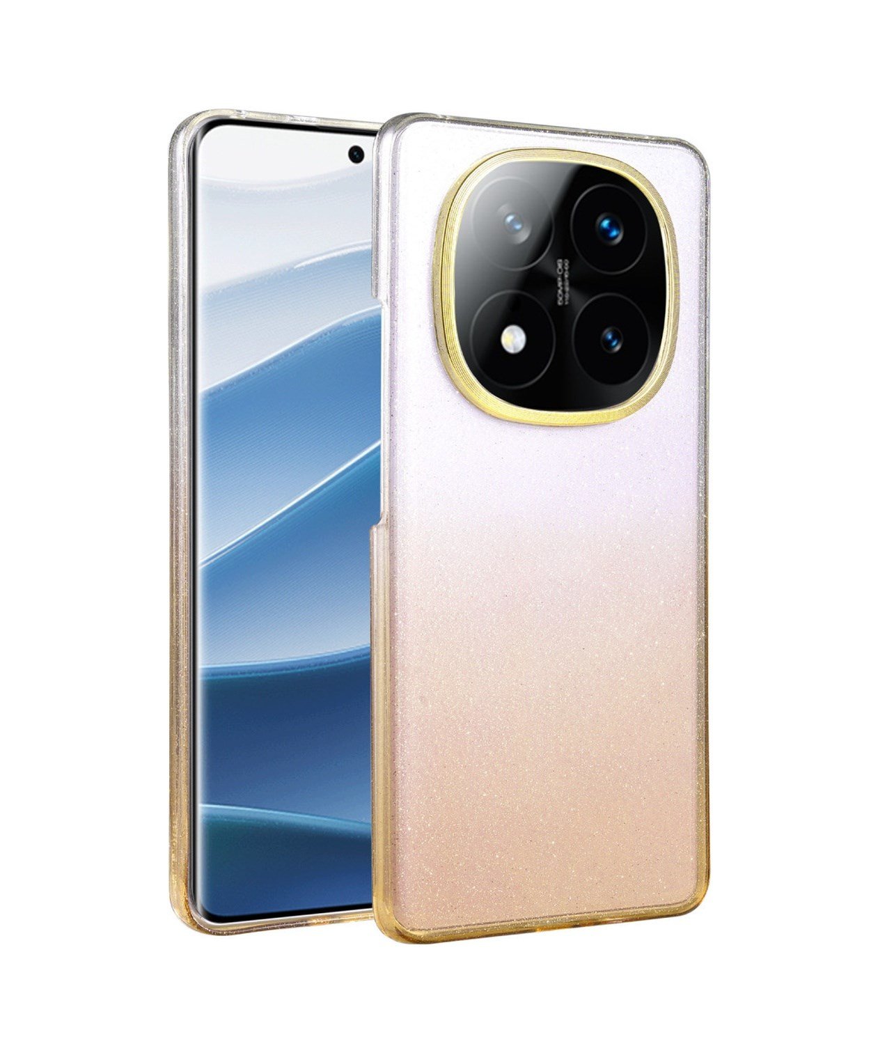 Xiaomi Redmi Note 14 Pro 5g Uyumlu Glossy Kapak - Çöl Titanyum Belirtilmemiş