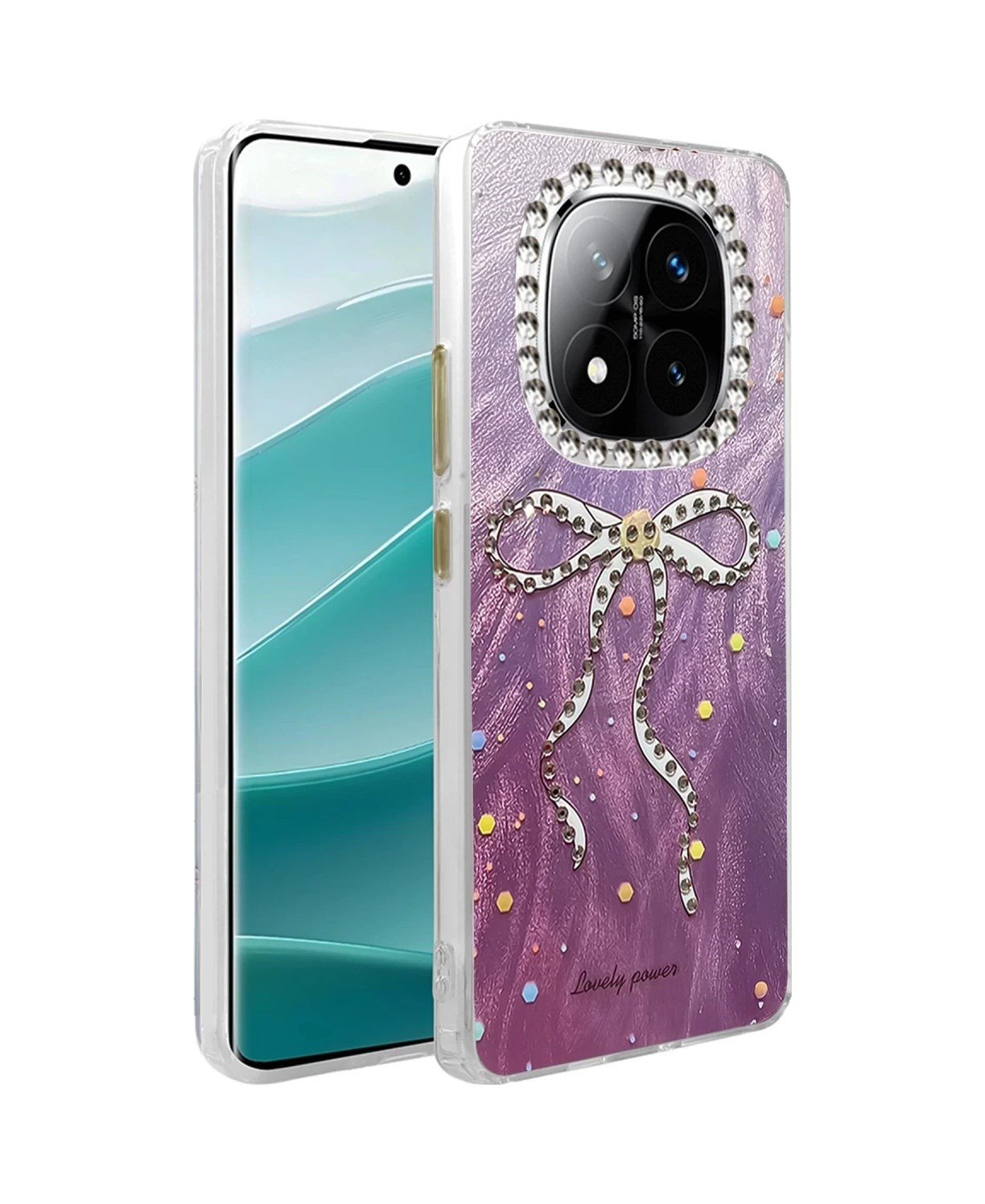 Xiaomi Redmi Note 14 Pro 5g Uyumlu Kılıf Blade Aynalı Desenli Kapak - Desen 1 Belirtilmemiş