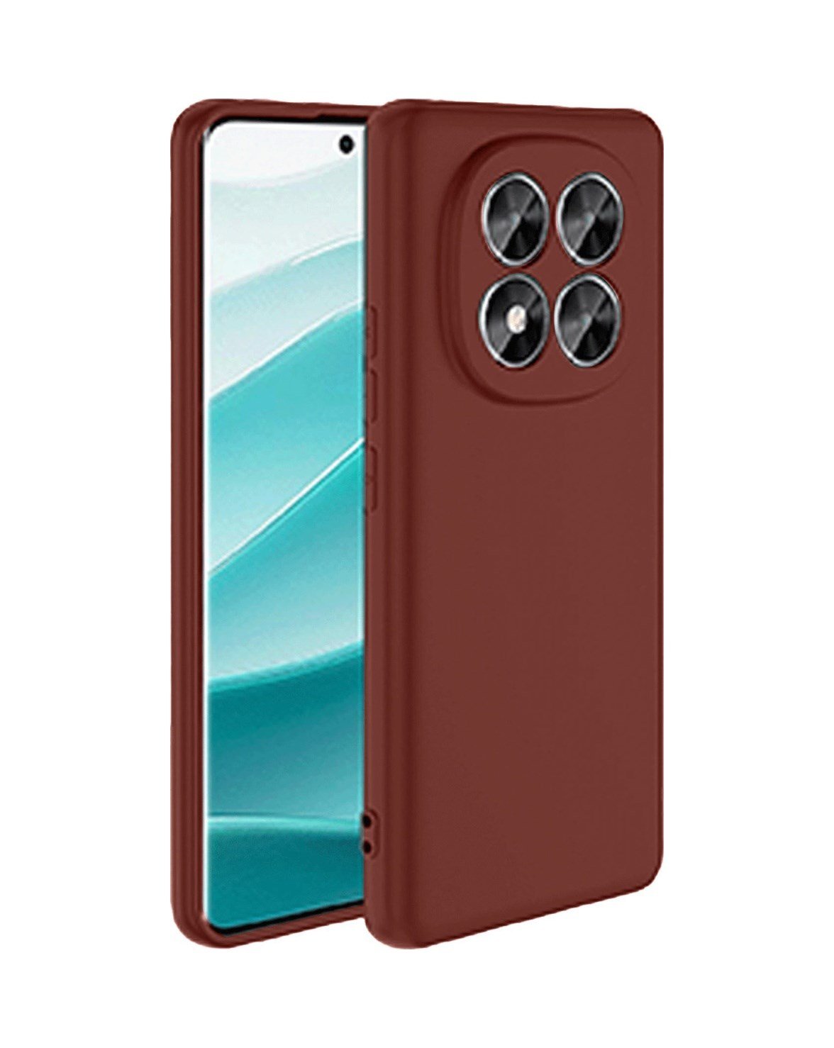 Xiaomi Redmi Note 14 Pro 5g Uyumlu Kılıf First Silikon - Bordo Belirtilmemiş