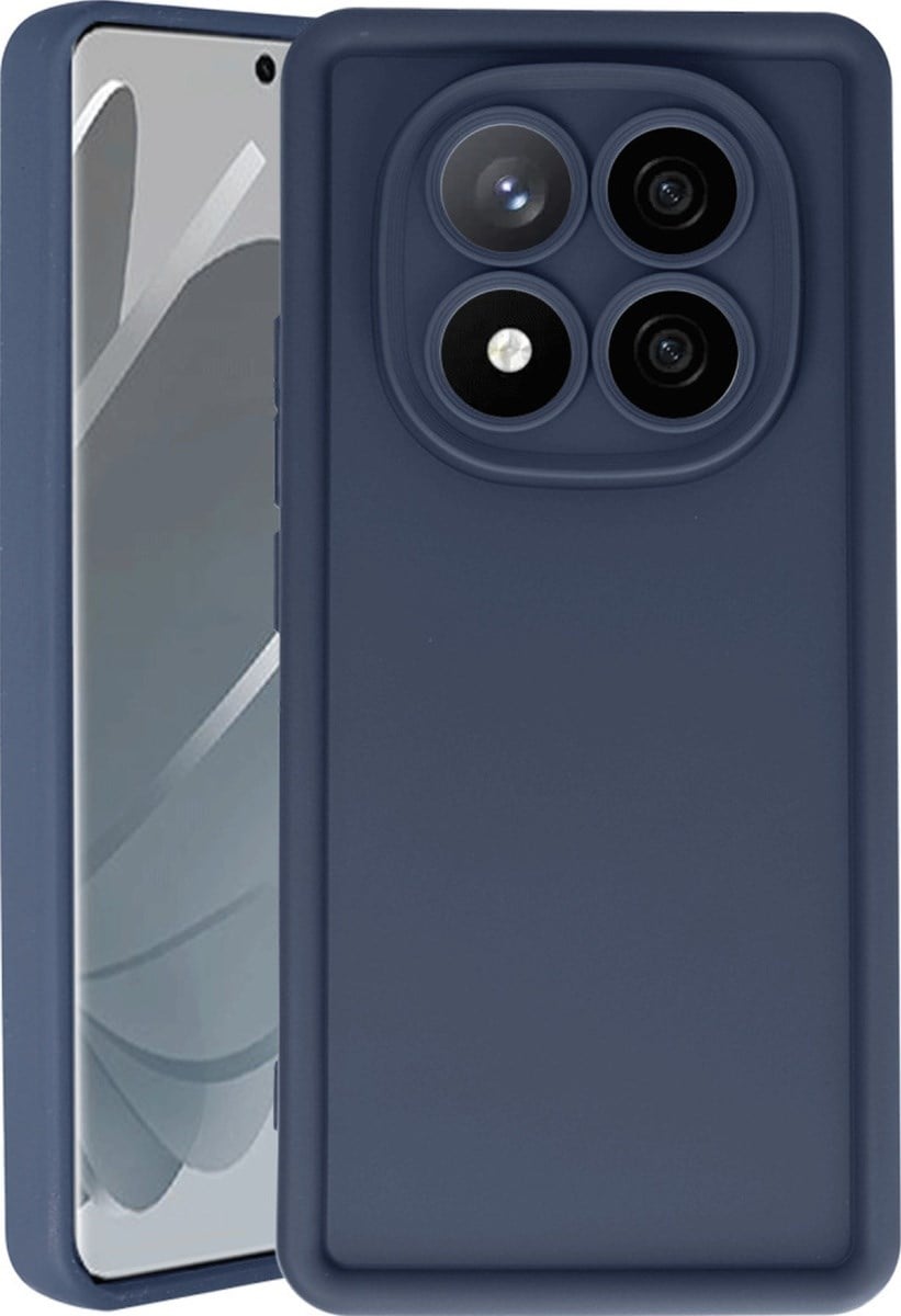 Xiaomi Redmi Note 14 Pro 5g Uyumlu Kılıf Viera Silikon - Lacivert Belirtilmemiş
