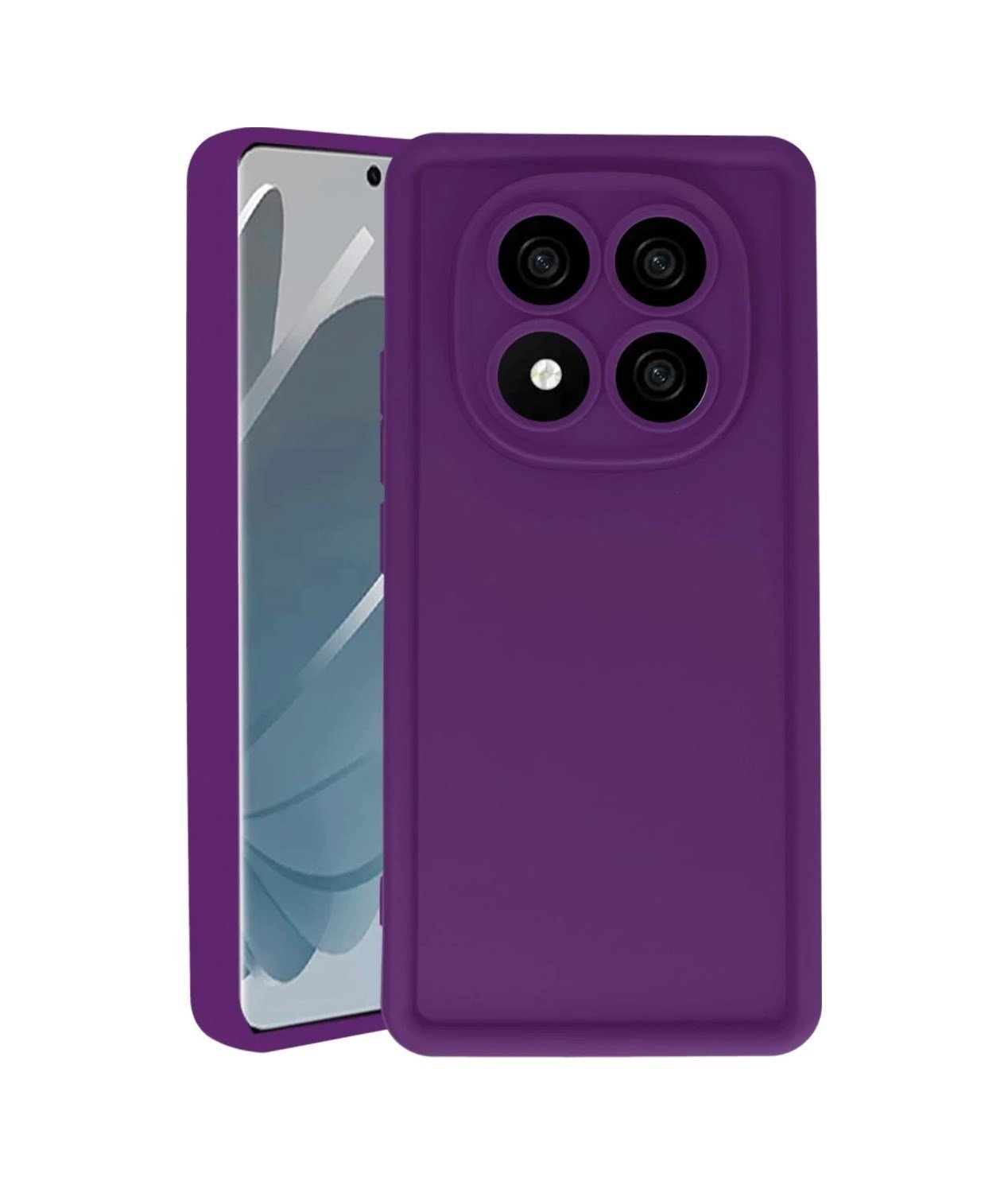 Xiaomi Redmi Note 14 Pro 5g Uyumlu Kılıf Viera Silikon - Mürdüm Belirtilmemiş