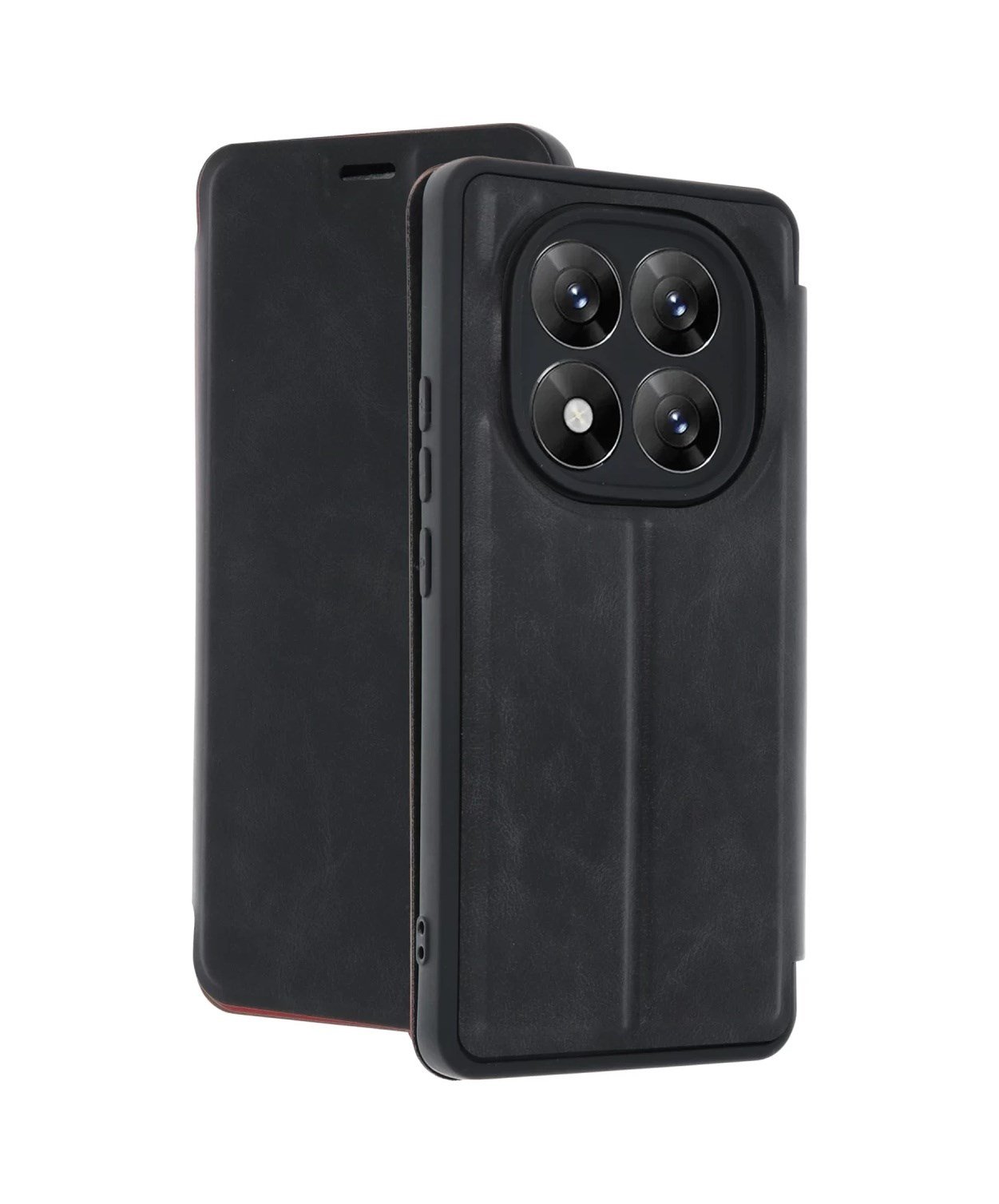 Xiaomi Redmi Note 14 Pro 5g Uyumlu Kılıf Flip Cover - Siyah Belirtilmemiş