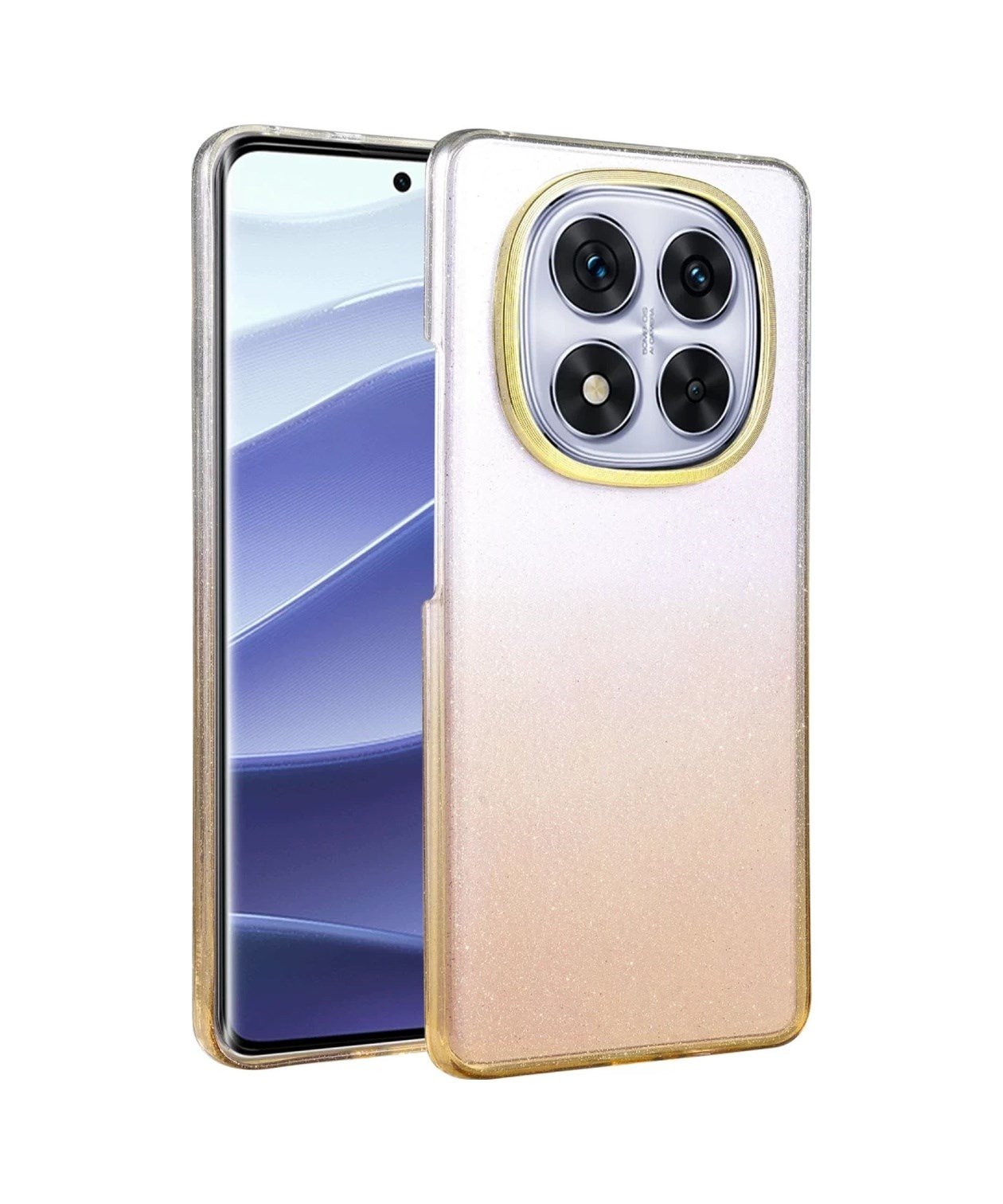 Xiaomi Redmi Note 14 Pro Plus Uyumlu Glossy Kapak - Çöl Titanyum Belirtilmemiş