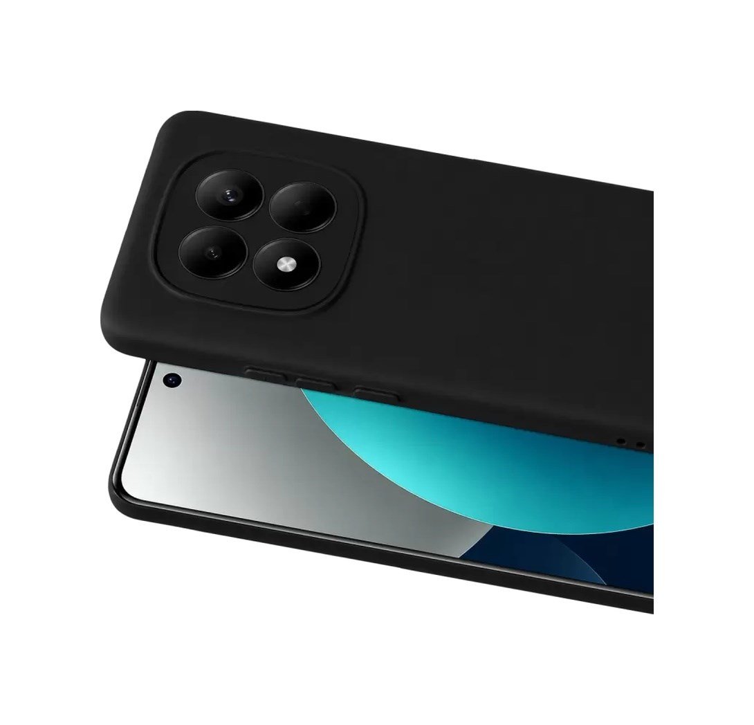 Xiaomi Redmi Note 15 4g Uyumlu Nano İçi Kadife Silikon - Siyah Belirtilmemiş