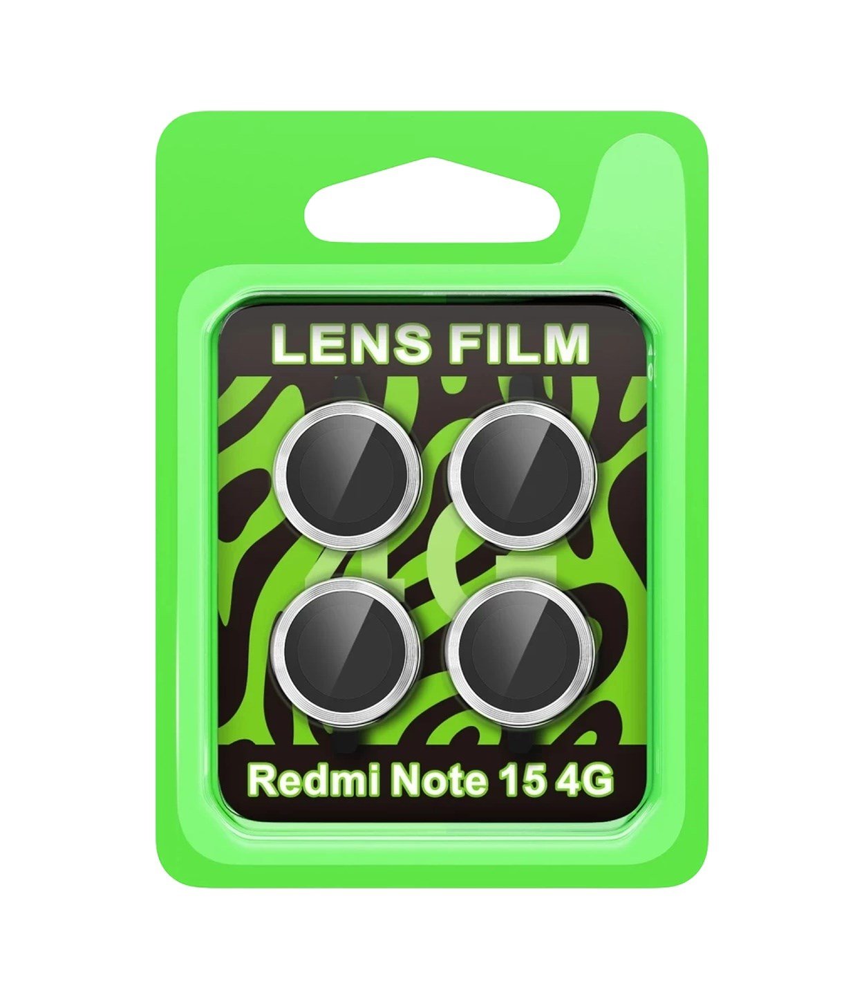 Xiaomi Redmi Note 15 4g Uyumlu Raze Metal Kamera Lens - Gümüş