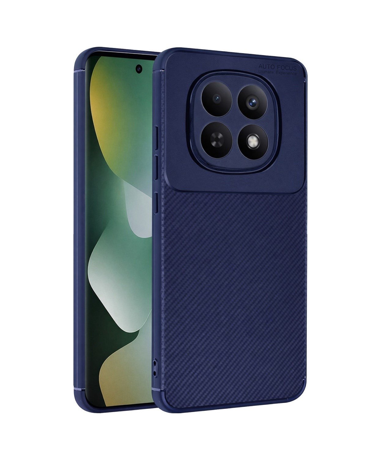 Xiaomi Redmi Note 15 Pro 4g Uyumlu Auto Focus Karbon Kapak - Lacivert Belirtilmemiş