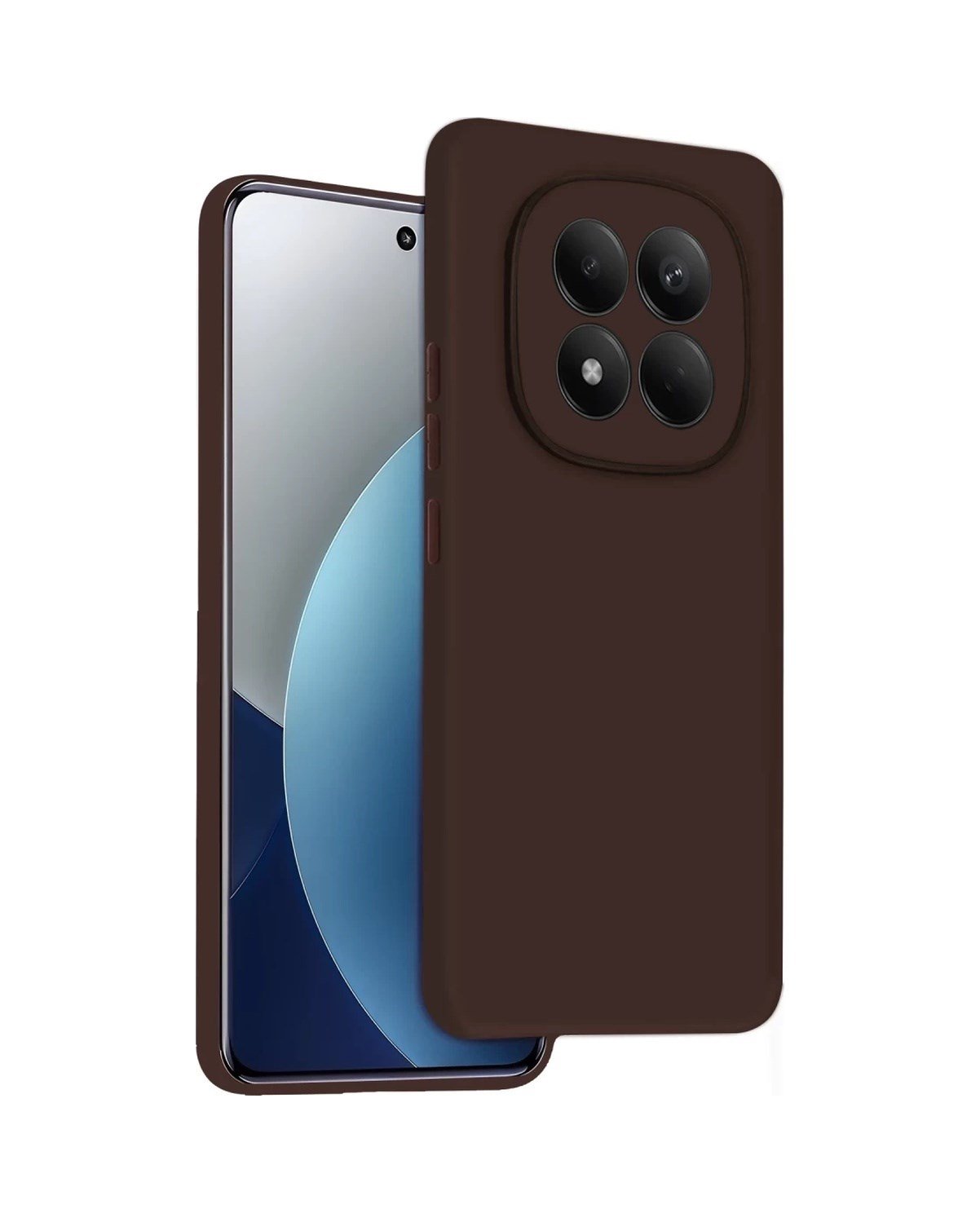 Xiaomi Redmi Note 15 Pro 4g Uyumlu First Silikon - Kahverengi Belirtilmemiş