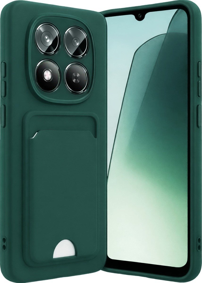 Xiaomi Redmi Note 15 Pro 4g Uyumlu Kelvin Kartvizitli Silikon - Koyu Yeşil Belirtilmemiş
