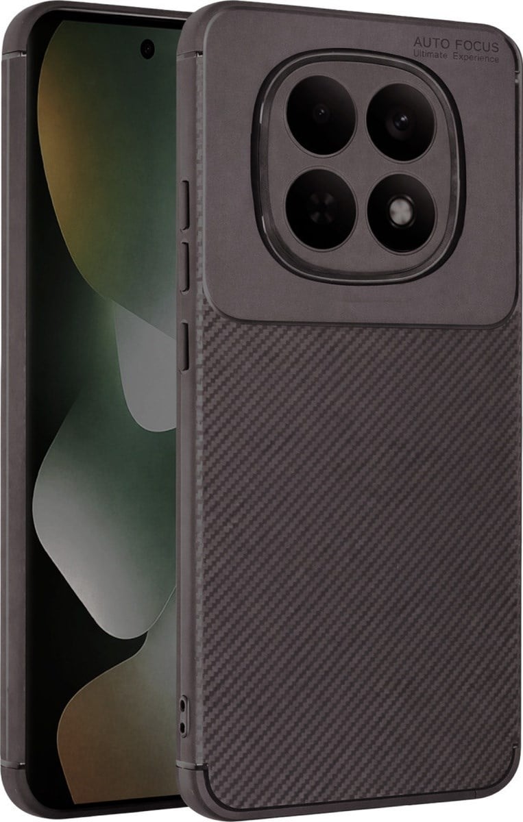 Xiaomi Redmi Note 15 Pro 5g Uyumlu Auto Focus Karbon Kapak - Gri Belirtilmemiş