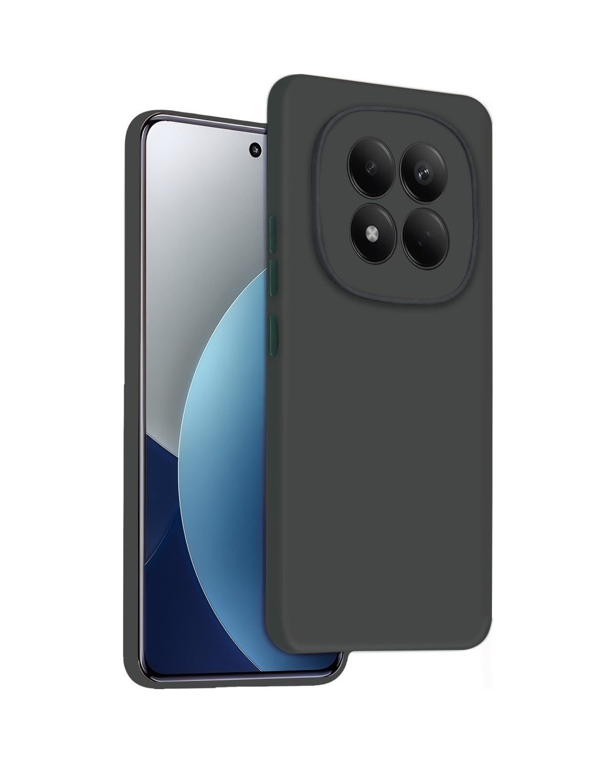 Xiaomi Redmi Note 15 Pro 5g Uyumlu First Silikon - Koyu Yeşil Belirtilmemiş