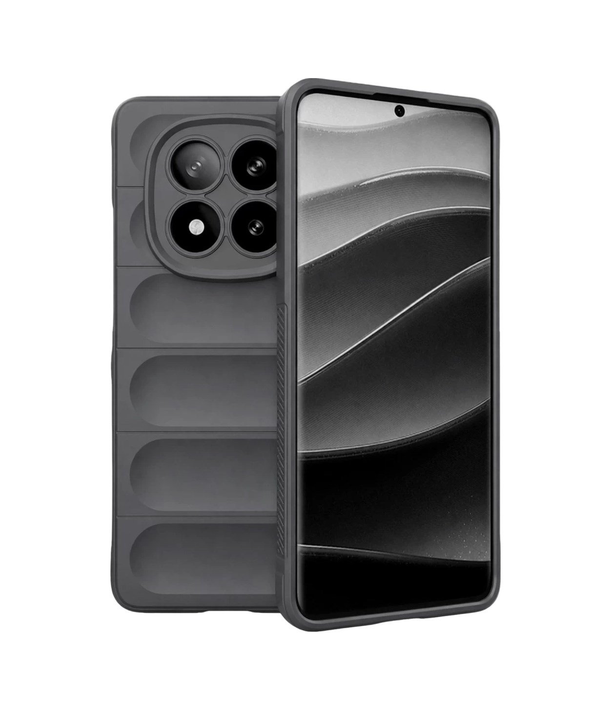 Xiaomi Redmi Note 15 Pro 5g Uyumlu Optimum Silikon - Gri Belirtilmemiş