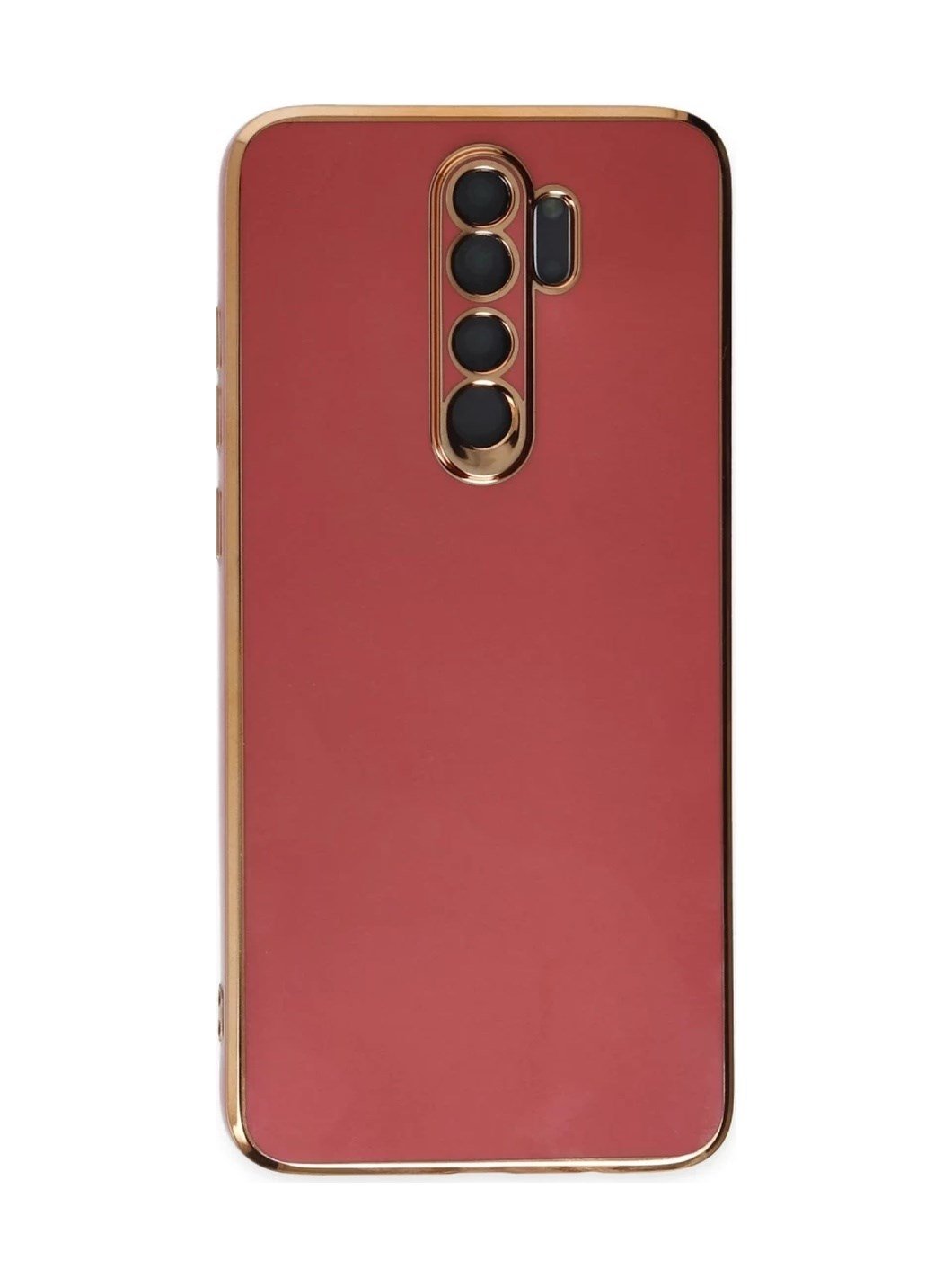 Xiaomi Redmi Note 8 Pro Uyumlu Kılıf Volet Silikon - Kırmızı Belirtilmemiş