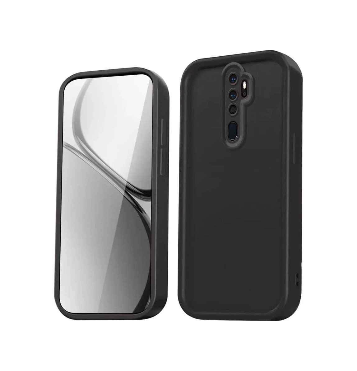 Xiaomi Redmi Note 8 Pro Uyumlu Kılıf Viera Silikon - Siyah Belirtilmemiş