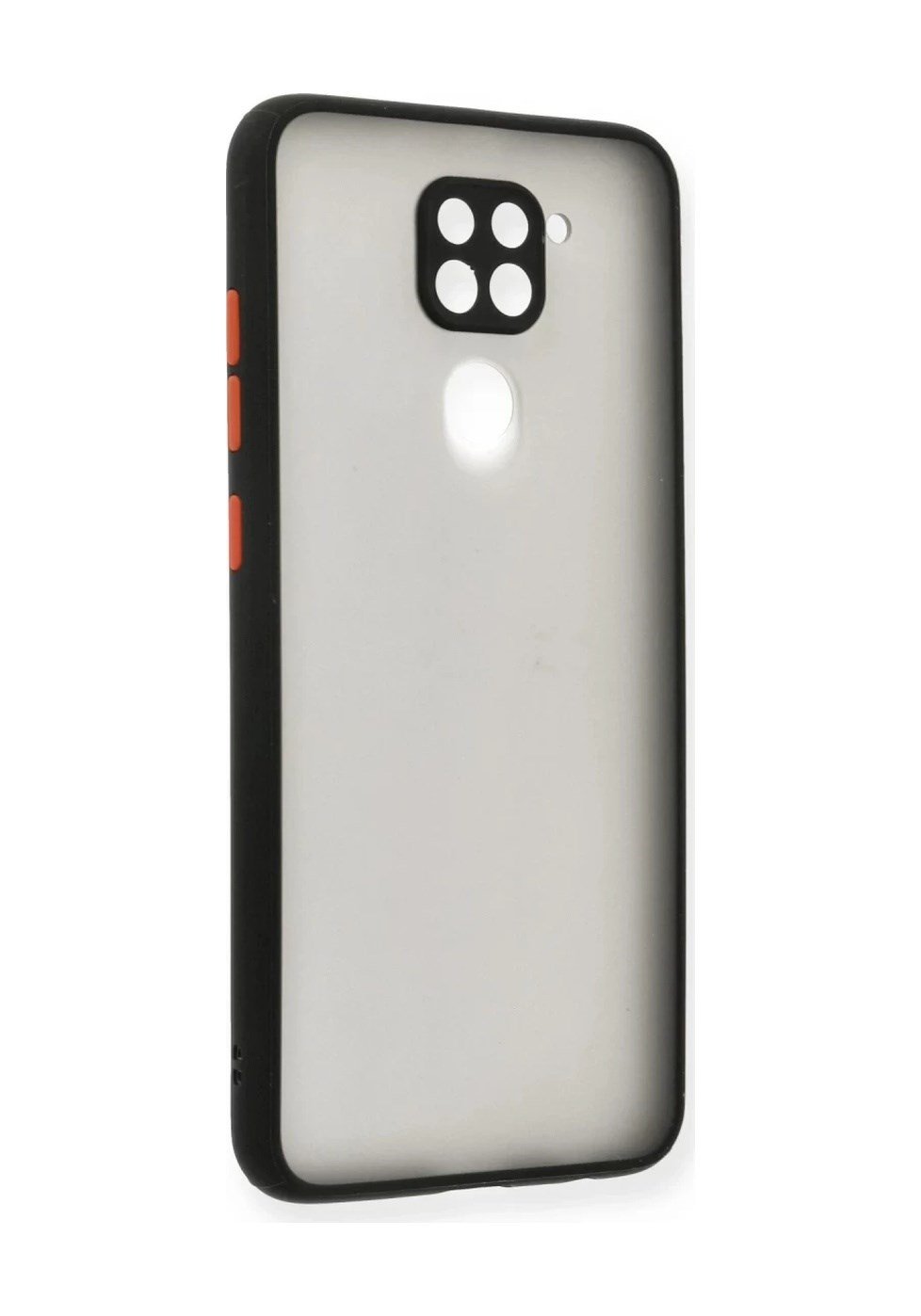 Xiaomi Redmi Note 9 Uyumlu Kılıf Montreal Silikon Kapak - Siyah Belirtilmemiş