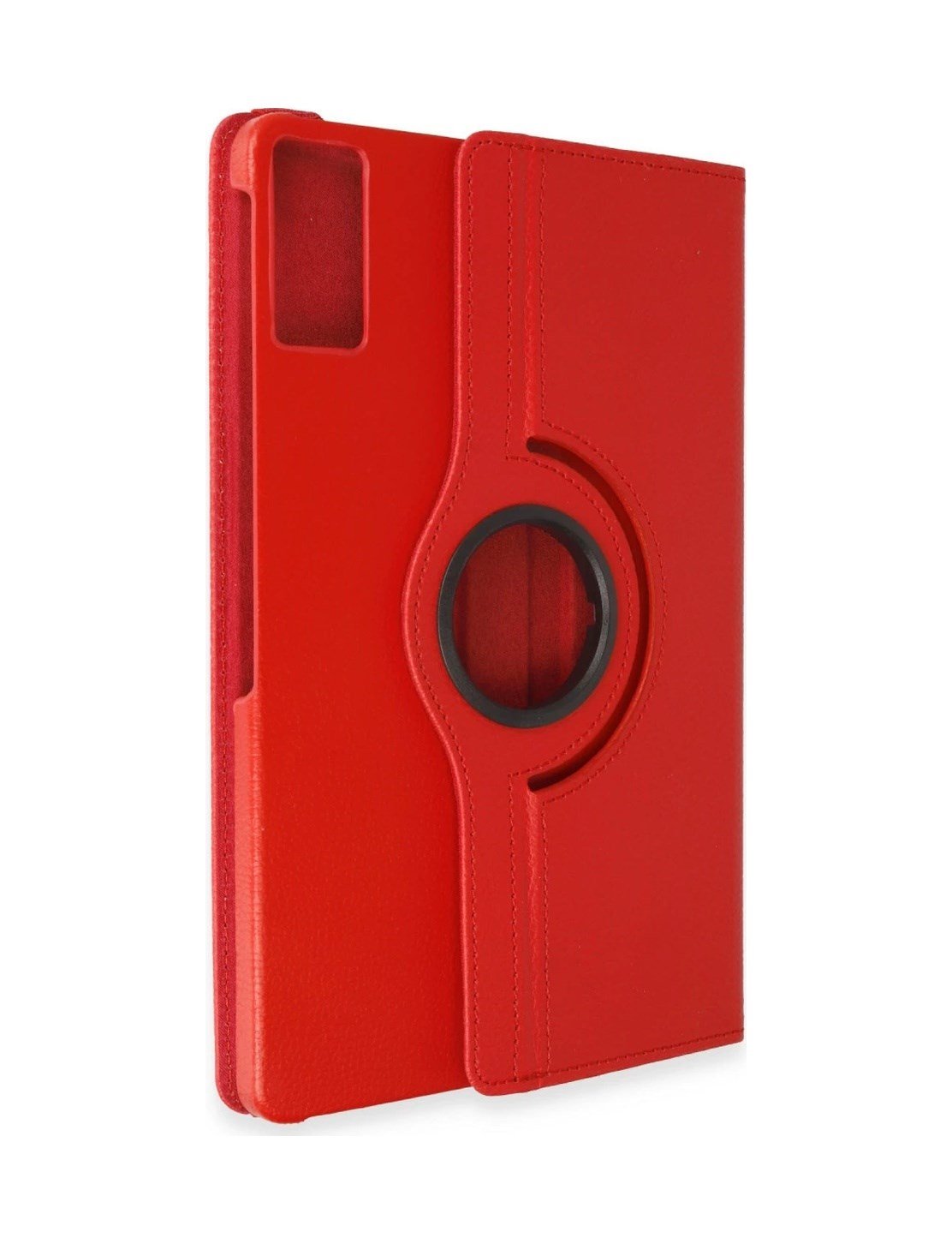 Xiaomi Redmi Pad Kılıf 360 Tablet Deri Kılıf - Kırmızı Kılıf Diğer