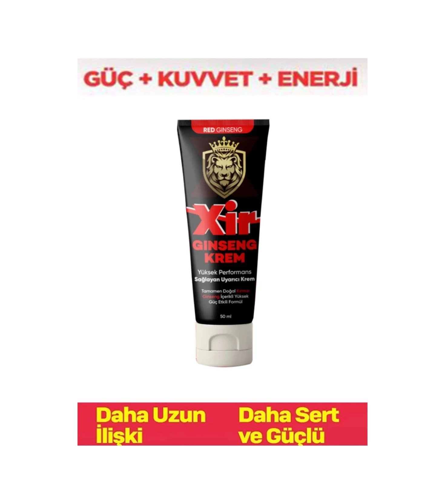 Xir Erkeklere Özel Boyutlandırıcı Uzun Deneyim Kremi 50ml X 2 Adet