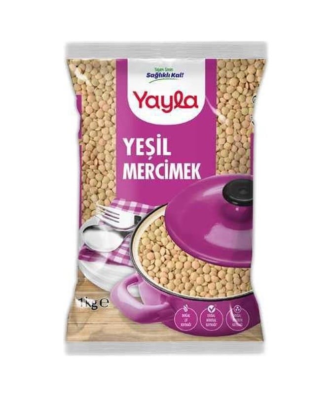 Yeşil Mercimek 1000gr 1 Adet