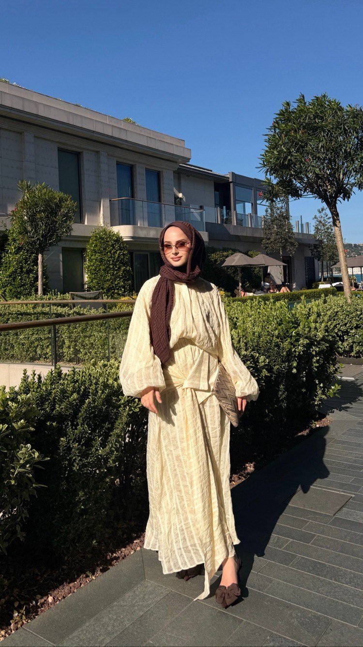 Helen Etek Takım | Bej