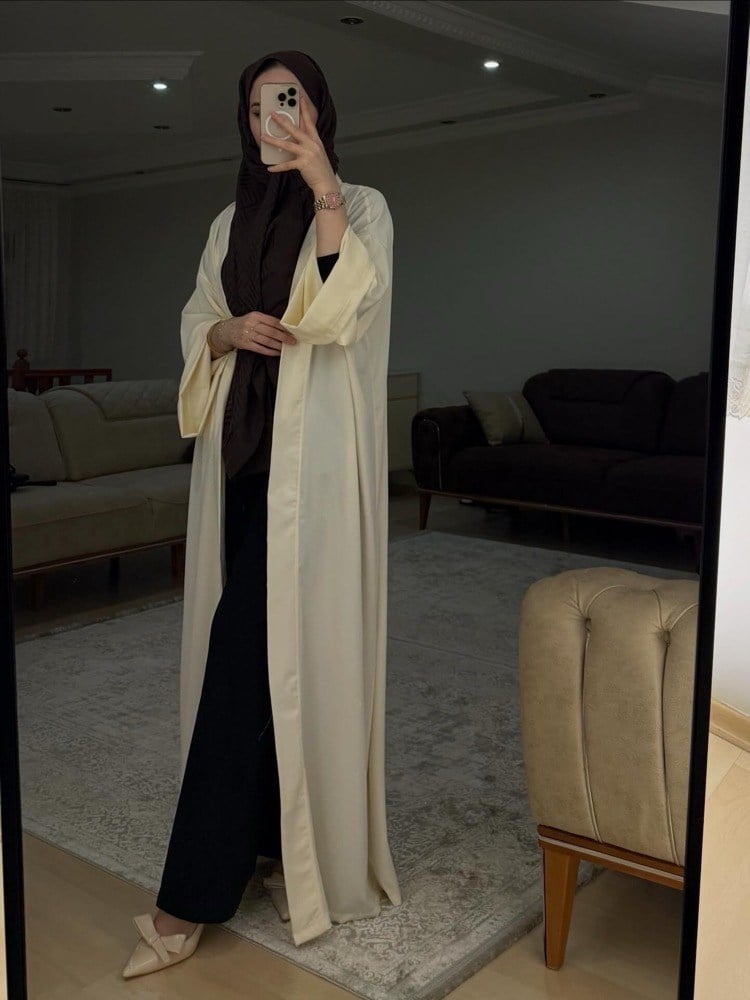 Vanilla Abaya | Beyaz