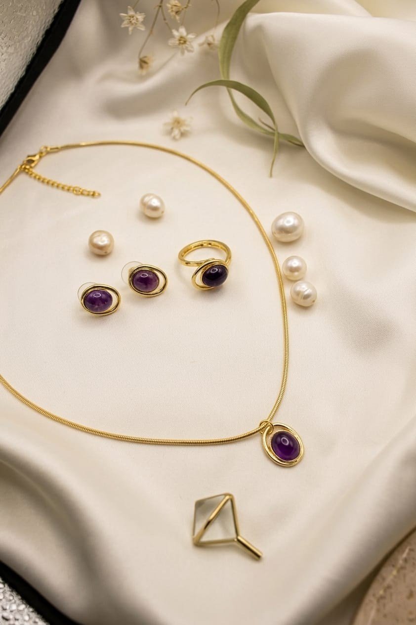 Ametist Zerafet Set
