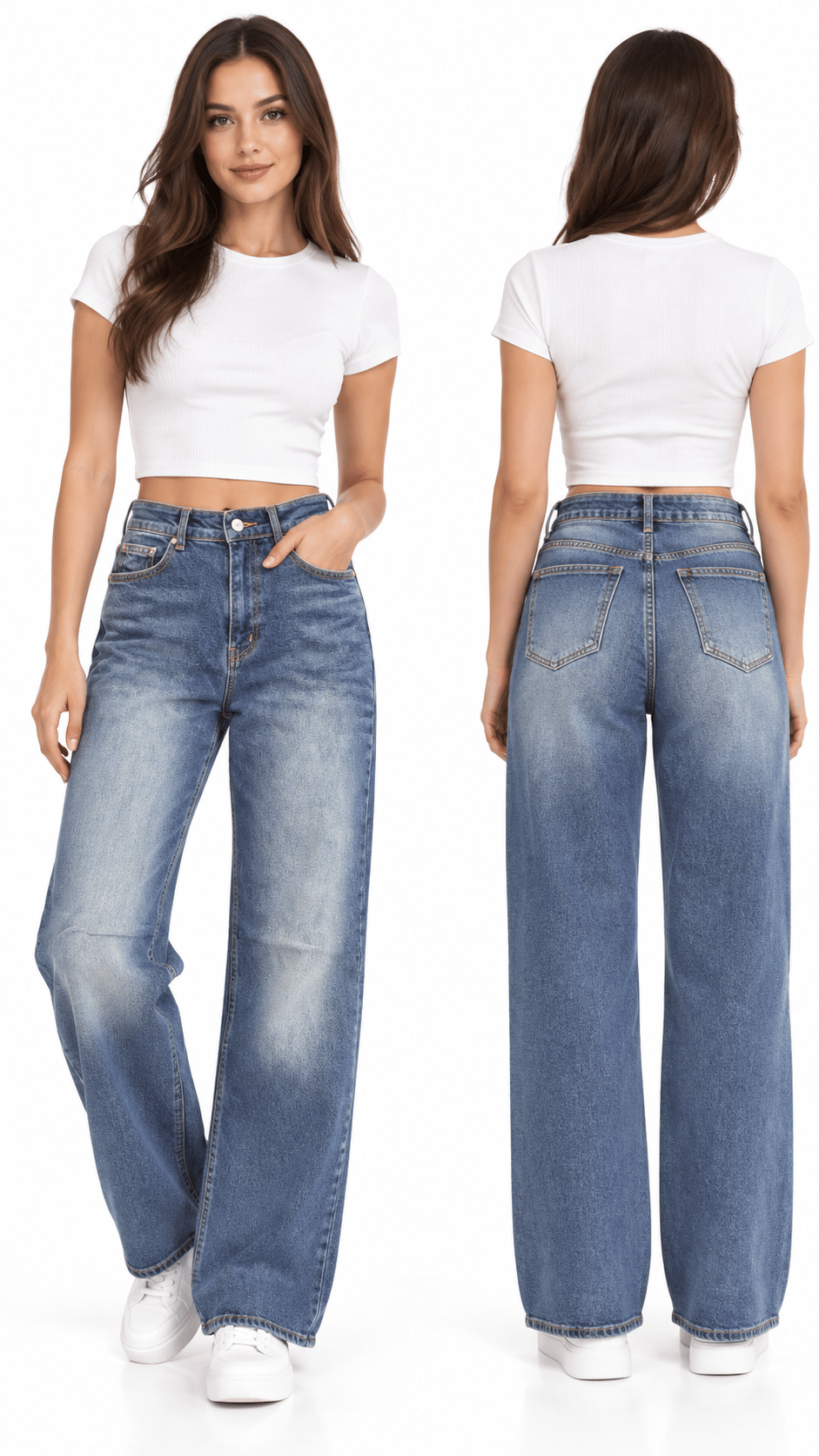 WİDE LEG JEAN