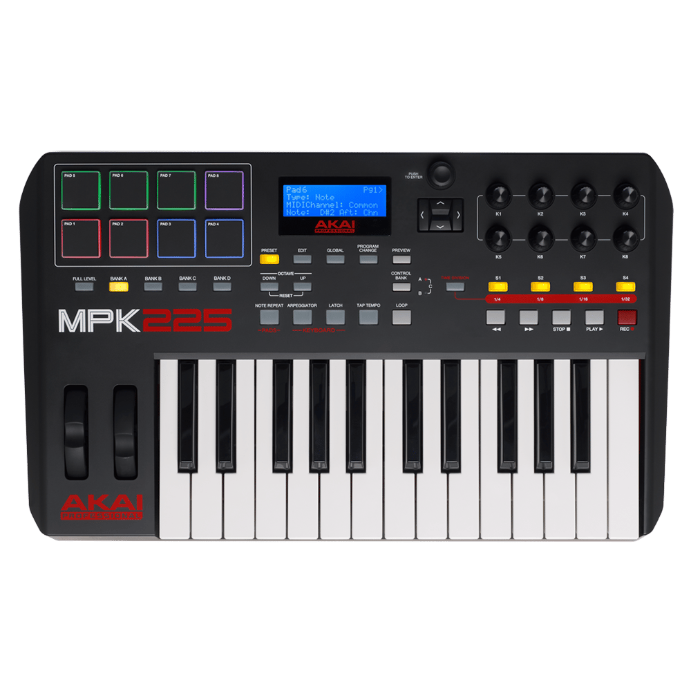 AKAI MPK225 / 25 Tuş MIDI Klavye