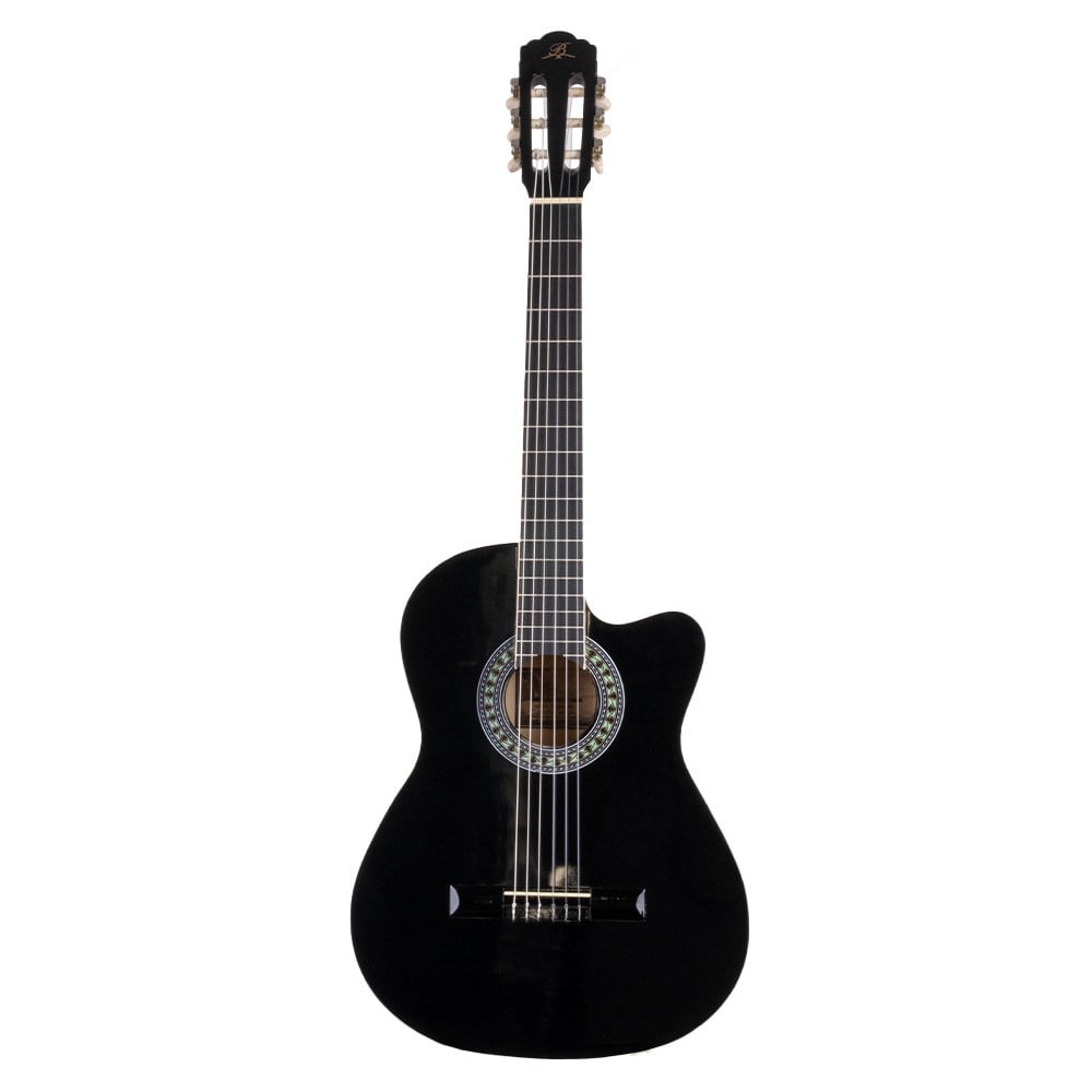 Barcelona LC 3900 CBK Cutaway Siyah Klasik Gitar