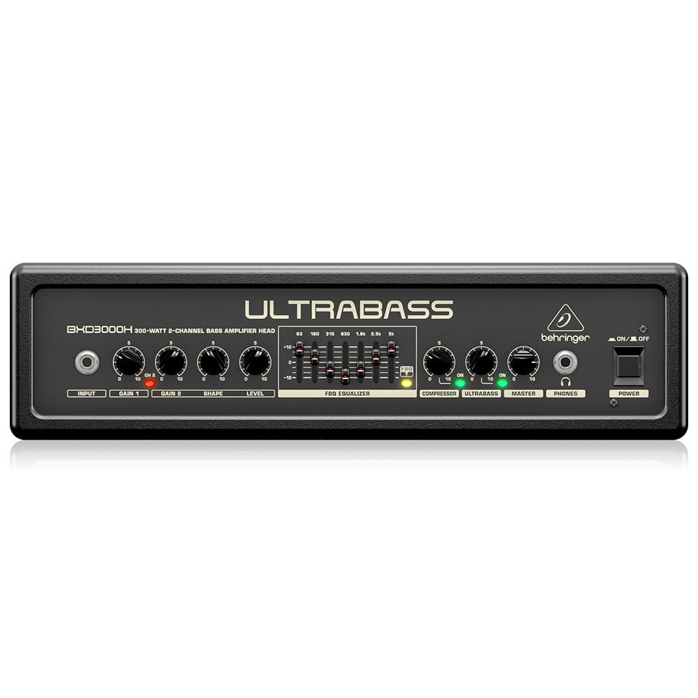 BEHRINGER  300 Watt 2 Kanallı Bas Amplifikatör Kafa