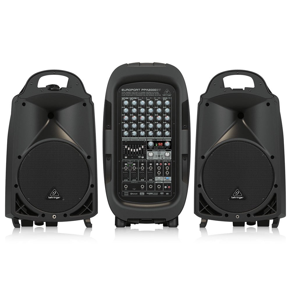 BEHRINGER 2000 Watt 8 Kanallı Taşınabilir PA Sistemi