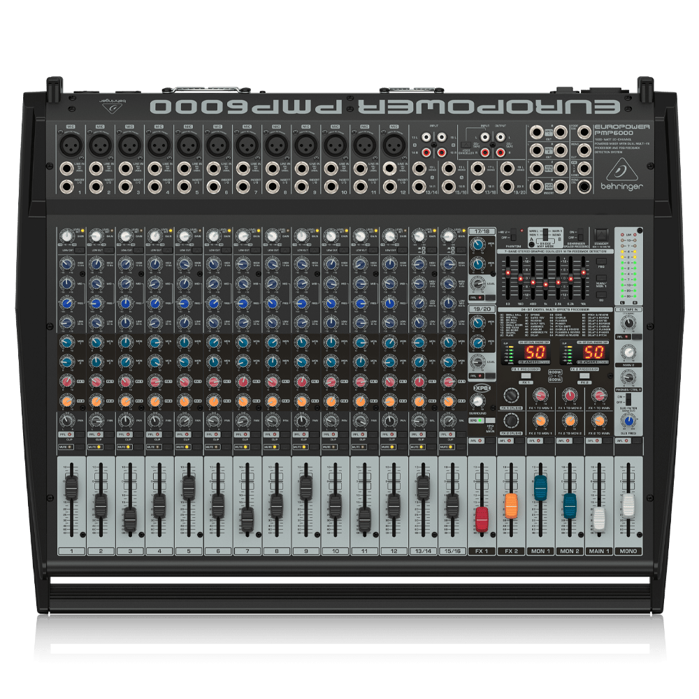 BEHRINGER EUROPOWER PMP6000 1600W 20 Kanal Power Mikser