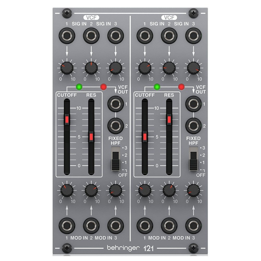 BEHRINGER Eurorack için Efsanevi Analog Çift VCF Modülü