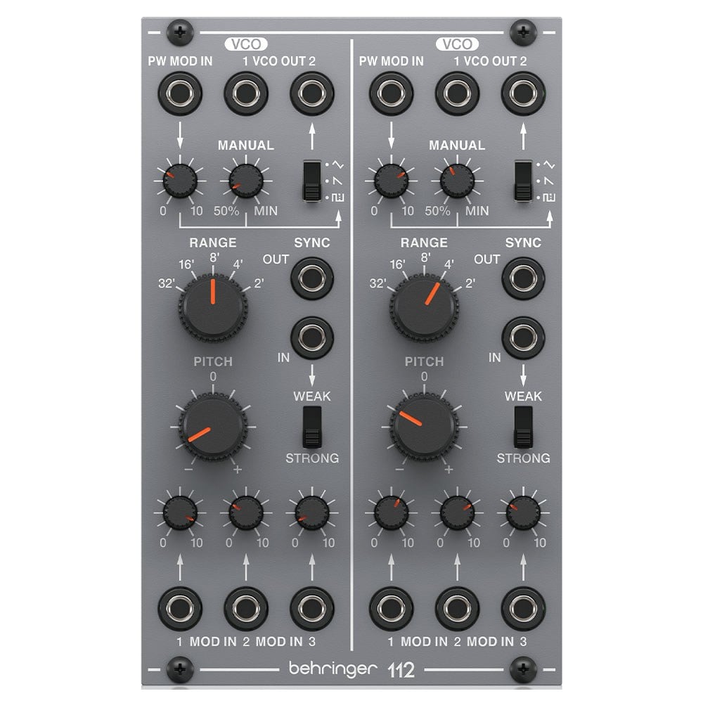 BEHRINGER Eurorack için Efsanevi Analog Çift VCO Modülü