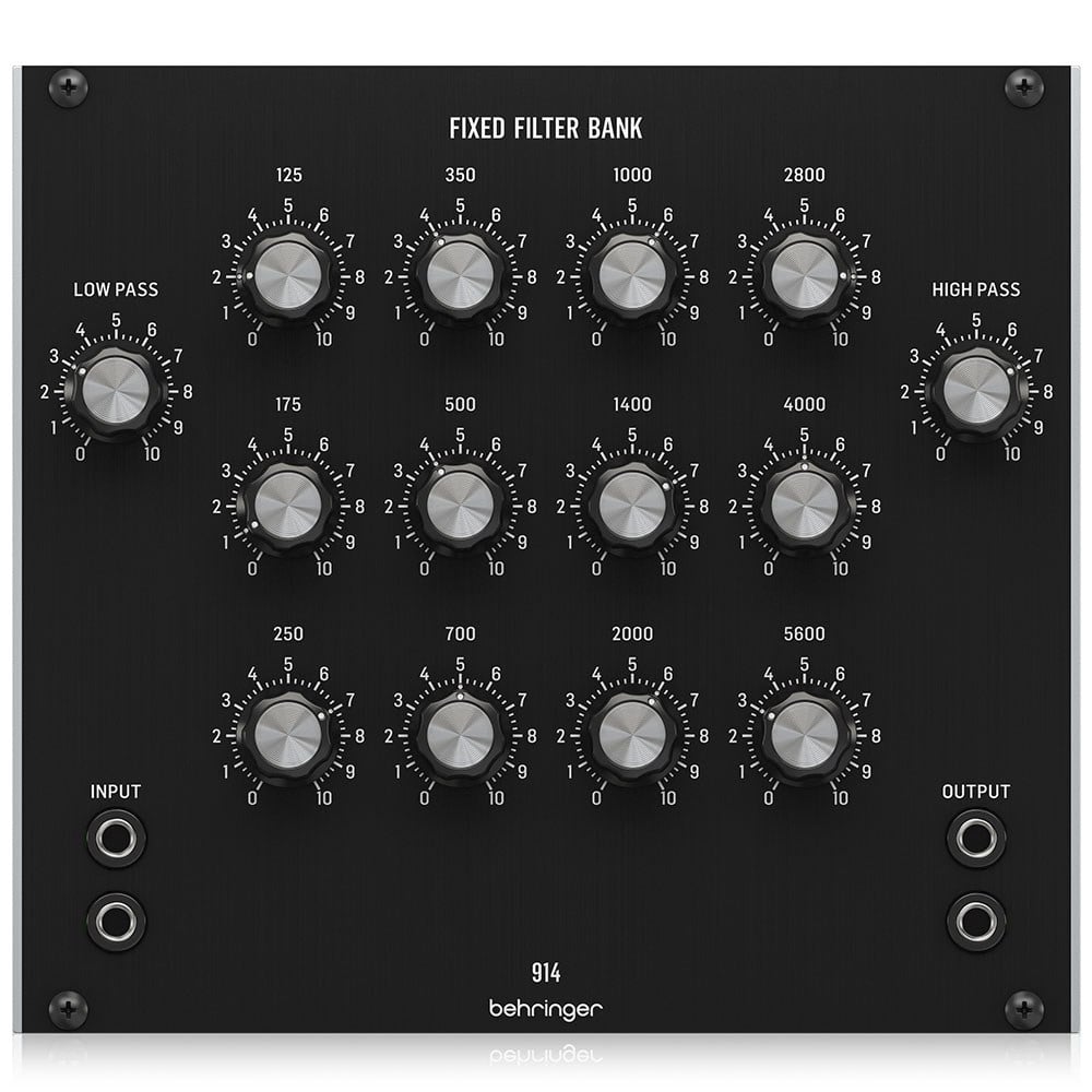 BEHRINGER Eurorack için Efsanevi Analog Sabit Filtre Bankası Modülü