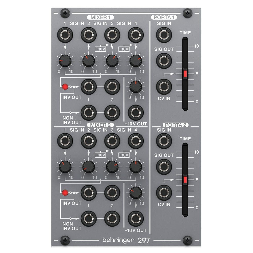 BEHRINGER Eurorack için Efsanevi Analog Portamento Denetleyici ve CV Yardımcı Programları