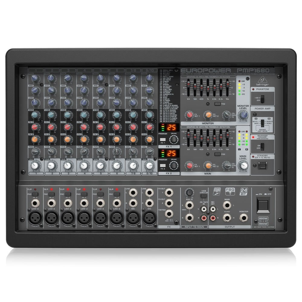 BEHRINGER PMP1680S EuroPower Mixer