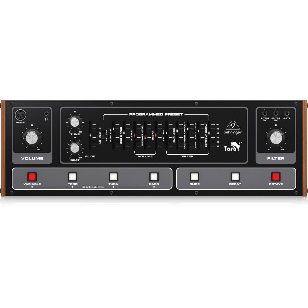 BEHRINGER TORO Klasik Analog Bas Synthesizer