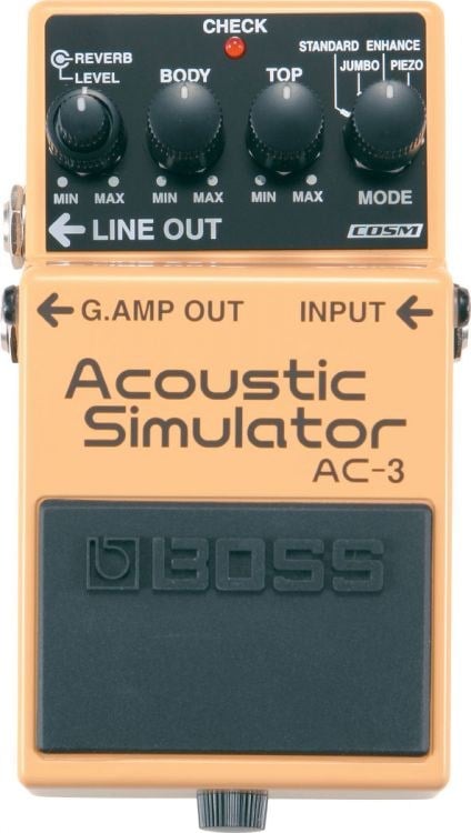 Boss AC-3 Acoustic Simulator Kompakt Efekt Pedalı
