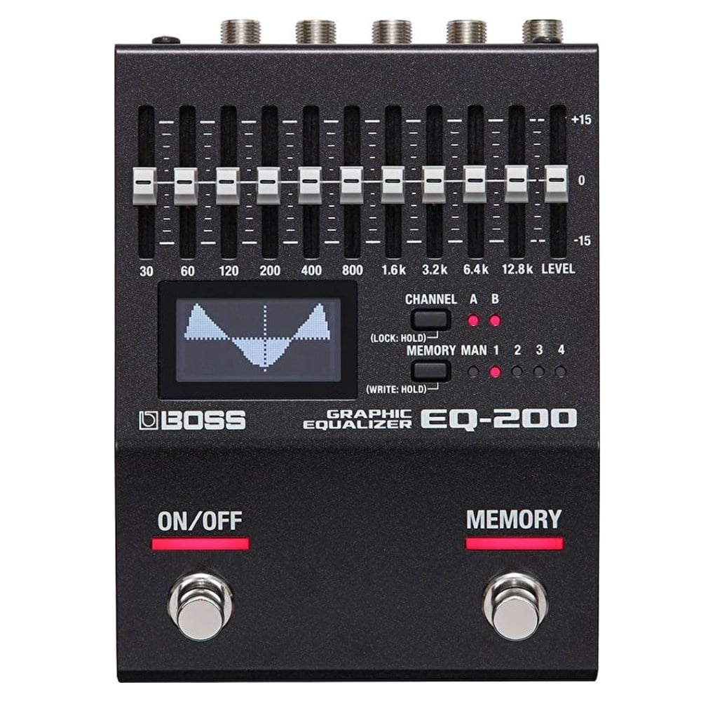 BOSS EQ-200 Programmable Stereo Graphic Equalizer Pedalı