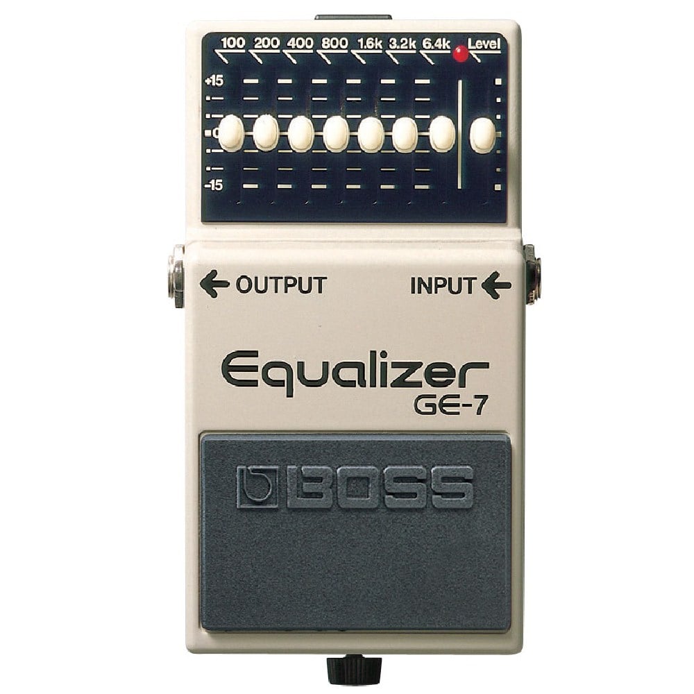 BOSS GE-7 7-BAND EQ Grafik Equalizer Efekt Pedalı