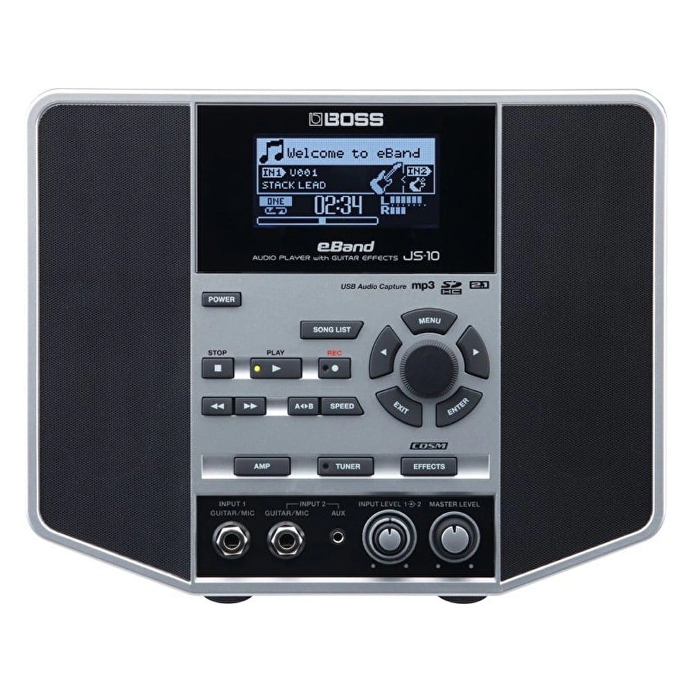 Boss JS-10 Audio Player ve Gitar Efekti